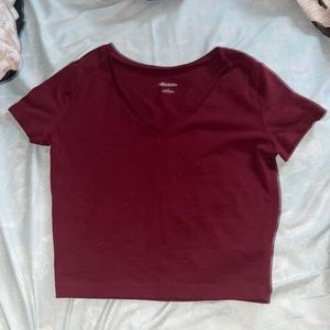 Wild fable maroon shirt